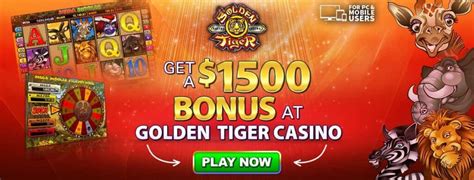 Golden tiger casino bonus